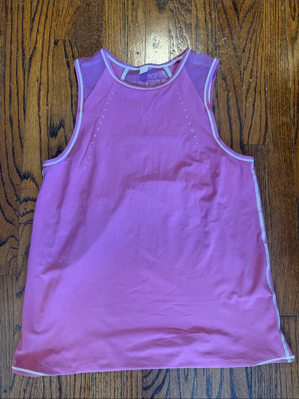 Lululemon Pink Lightweight Mesh Racerback Tank Top